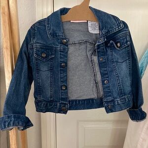 Nina Blue Cropped Jean Jacket